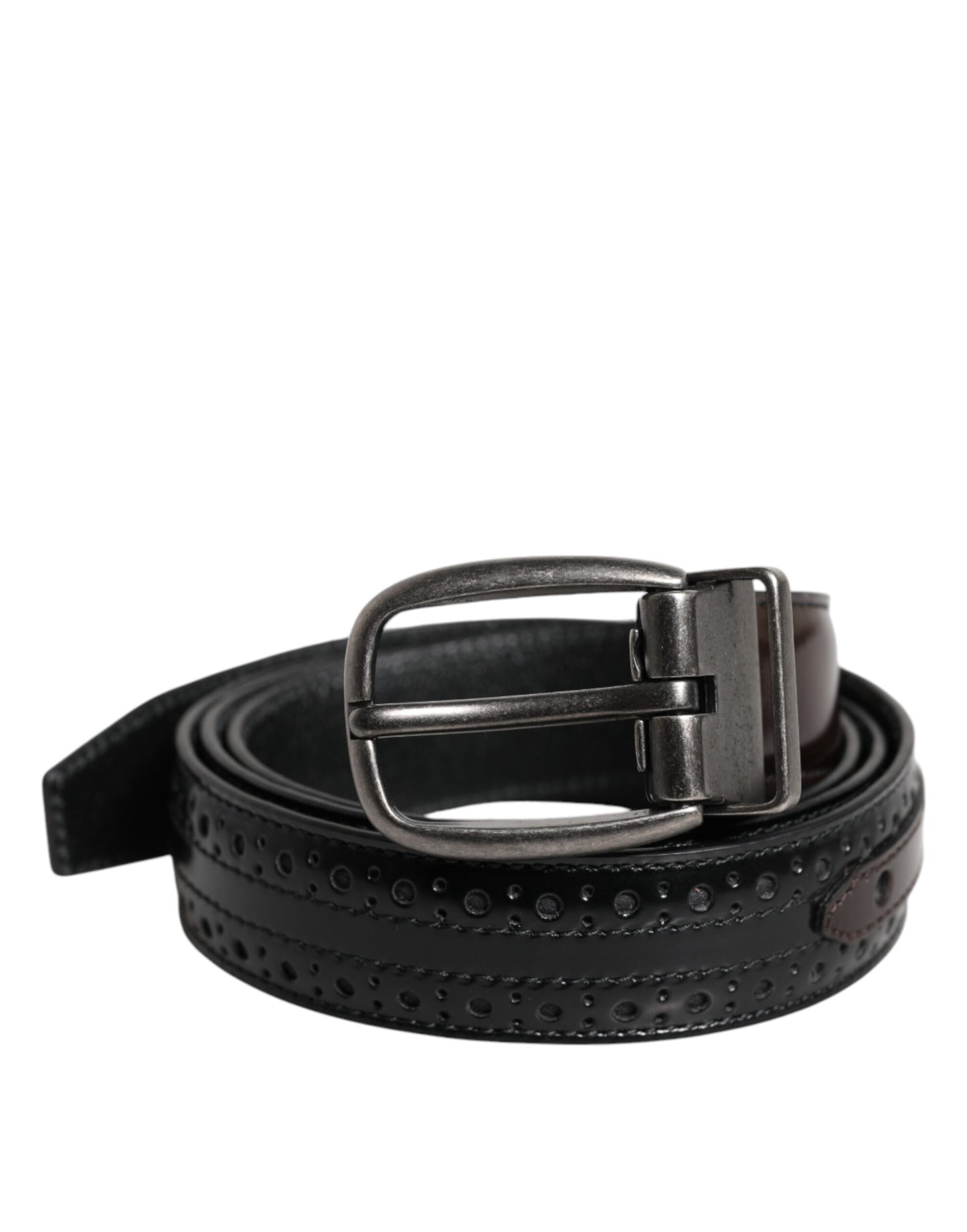 Dolce & Gabbana Leather Logo Outfito.ae
