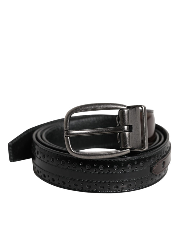 Dolce & Gabbana Leather Logo Outfito.ae