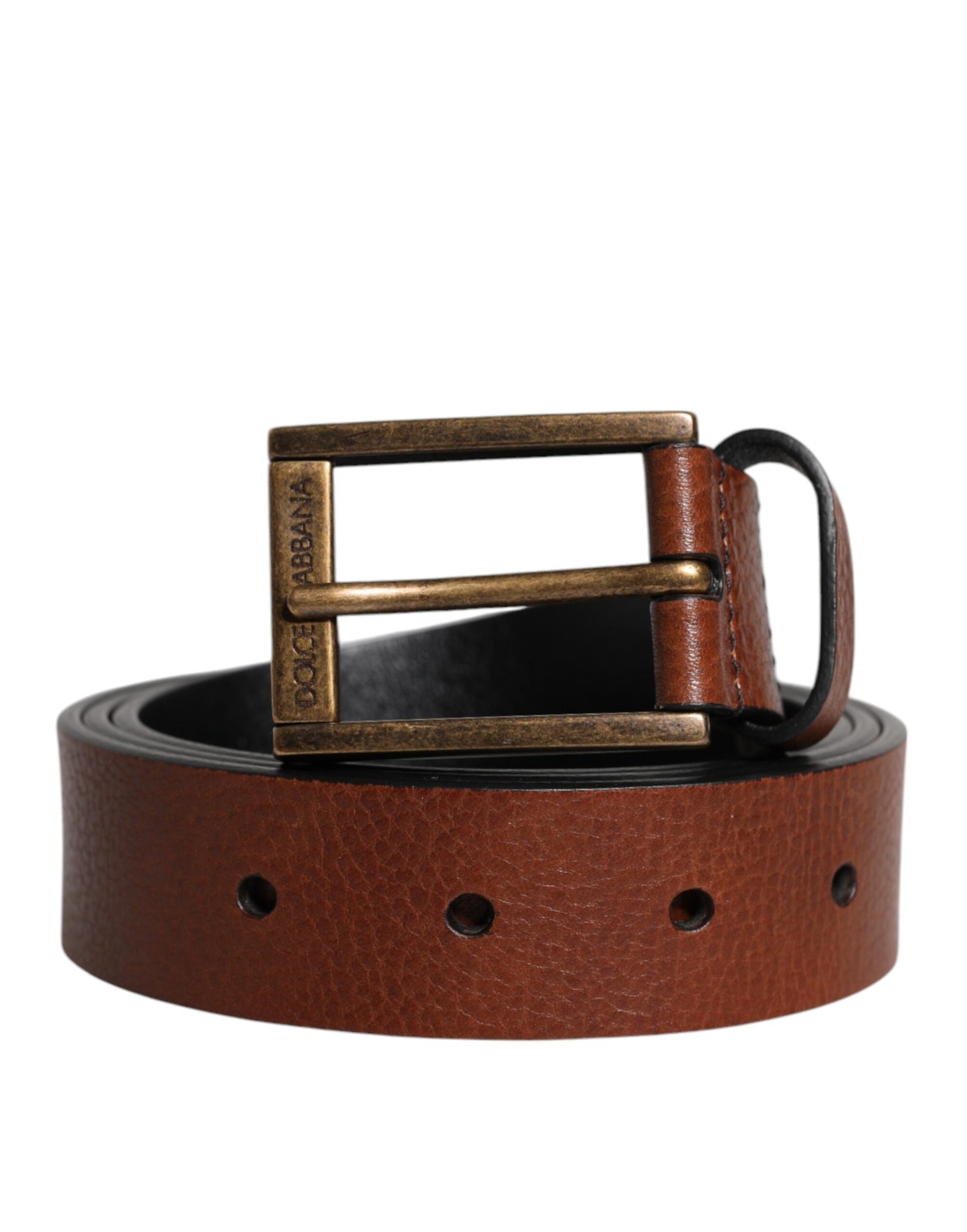 Dolce & Gabbana Leather Logo Outfito.ae