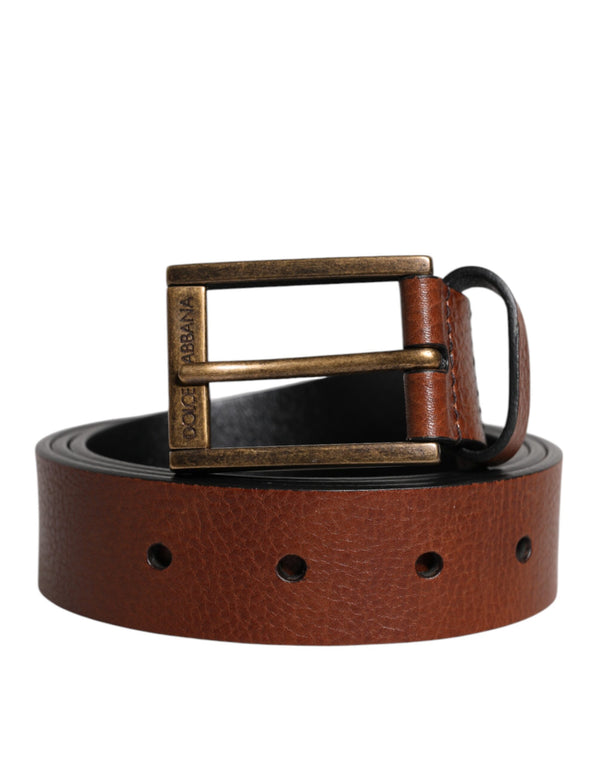 Dolce & Gabbana Leather Logo Outfito.ae