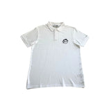 Trussardi Beachwear White Cotton Men Polo Shirt