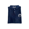 Trussardi Beachwear Blue Cotton Men Polo Shirt