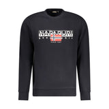 Napapijri Black Cotton Men Sweater