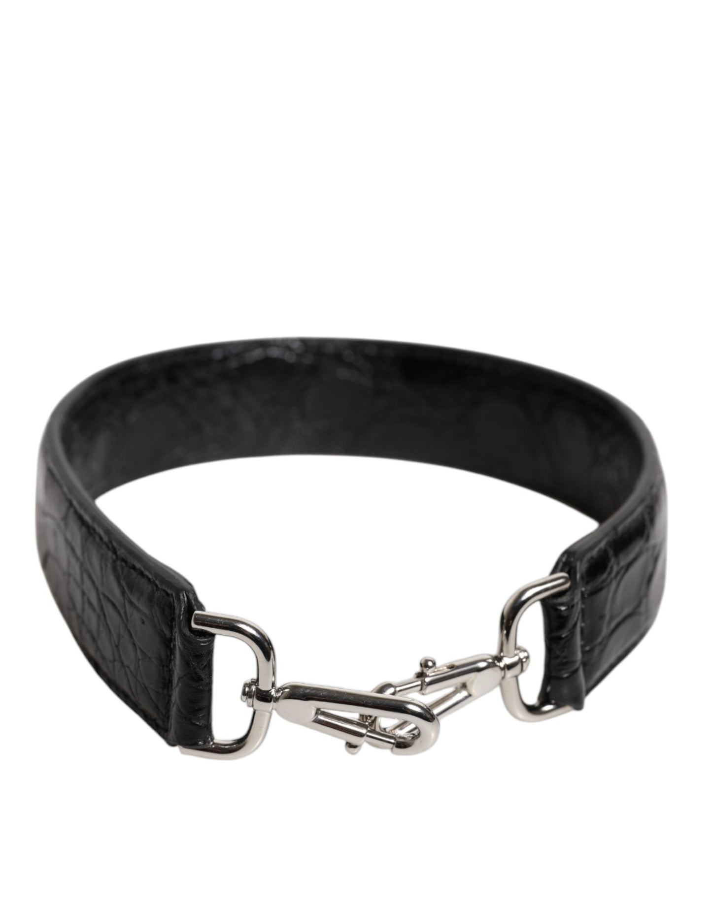 Dolce & Gabbana Leather Logo Outfito.ae