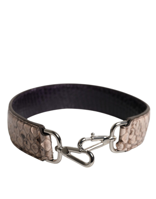 Dolce & Gabbana Leather Logo Outfito.ae
