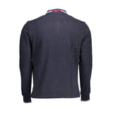 U.S. POLO ASSN. Blue Cotton Men Polo Shirt