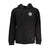 Vans Sleek Black Zip Hoodie with Logo Print