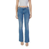Liu Jo Liu Jo Light Blue Cotton Bootcut Jean (Waist Size: W27, nan: nan, nan: nan)
