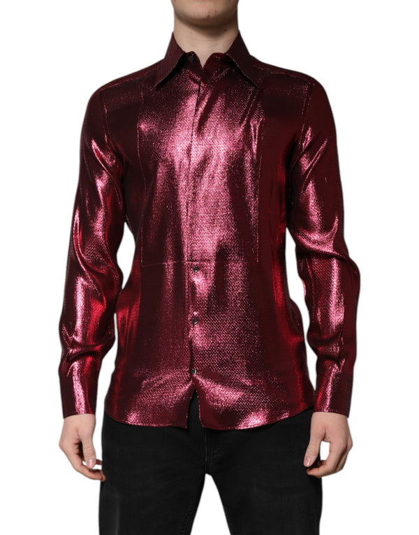 Dolce & Gabbana Silk Metallic Outfito.ae