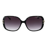 Christian Lacroix Black Acetate Sunglasses