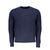 North Sails Blue Cotton Men Sweater