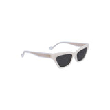Liu Jo White Injected Women Sunglass