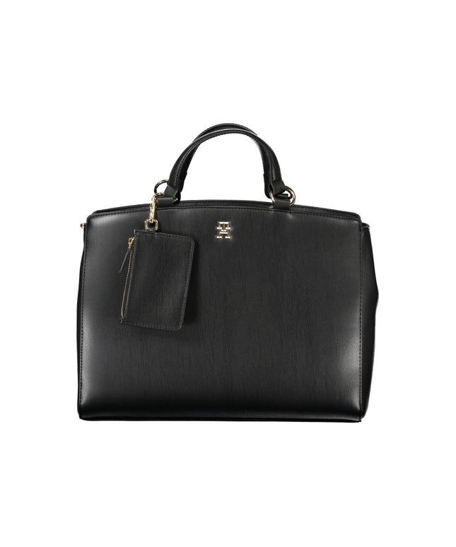 Tommy Hilfiger Black Polyethylene Women Handbag