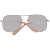 نظارات شمسية نسائية فضية من Guess