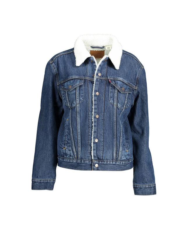 Levi's Blue Cotton Women Jacket