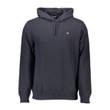 Napapijri Napapijri Blue Organic Cotton Men Sweater (Italian Size MEN: S, nan: nan, nan: nan)
