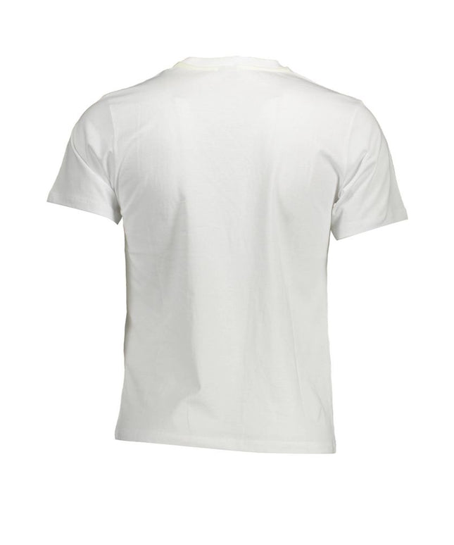 North Sails White Cotton Men T-Shirt