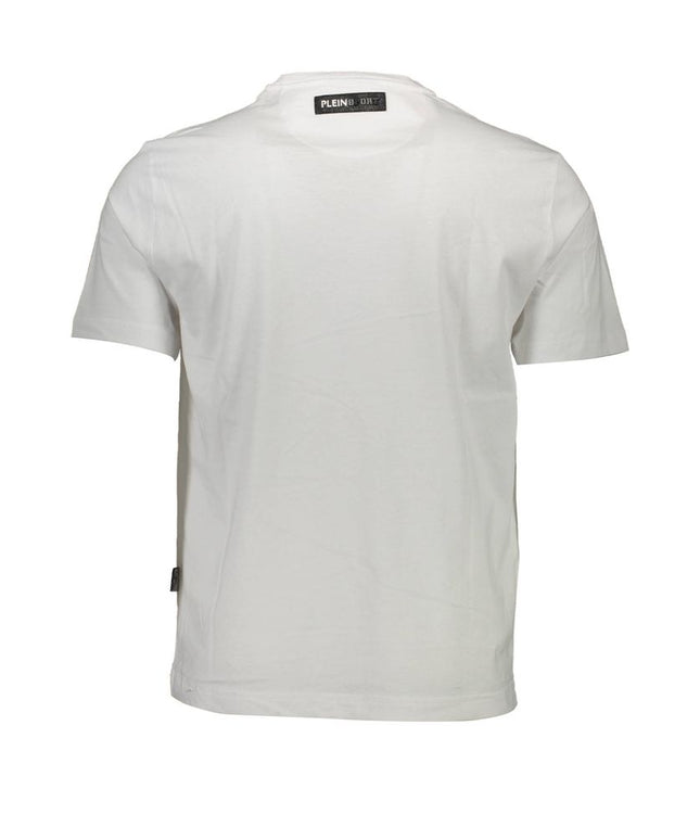 Plein Sport White Cotton Men T-Shirt