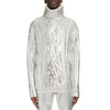 Balmain Brown Wool Men Turtleneck Sweater
