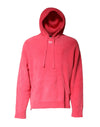 Dolce & Gabbana Red Cotton Knit Hooded Men Pullover Sweater