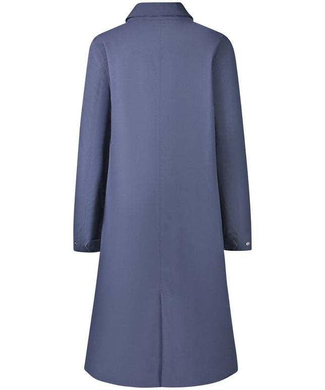 K-WAY Blue Polyester Women Coat