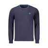 North Sails Blue Wool Men Sweater