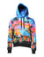 Dolce & Gabbana Multicolor Print Hooded Sweatshirt Sweater