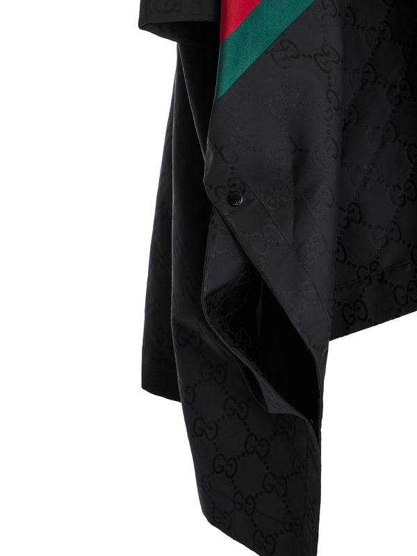 معطف Gucci GG Jacquard من النايلون