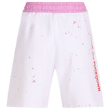 Comme Des Fuckdown White Cotton Short