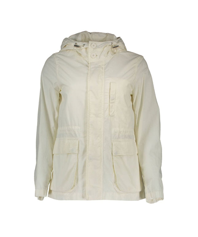 Gant White Cotton Women Jacket