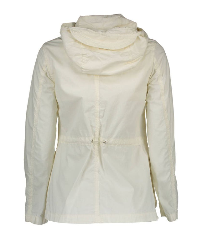 Gant White Cotton Women Jacket