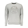 North Sails Gray Cotton Unisex Sweatshirt