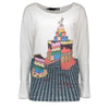 Love Moschino White Cotton Unisex T-Shirt