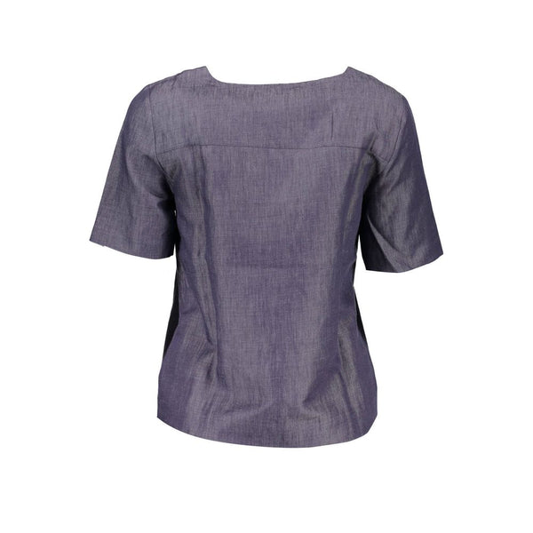 Gant Blue Cotton Unisex T-Shirt