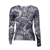 Desigual Blue Viscose Women Sweater