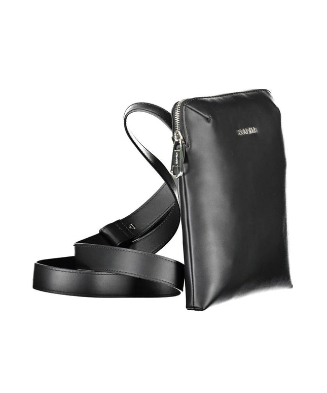 Calvin Klein Black Polyester Men Shoulder Bag