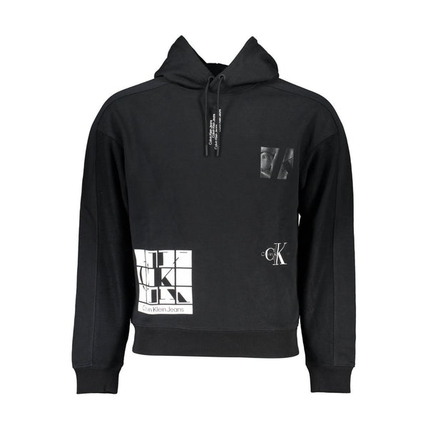 Calvin Klein Black Cotton Men Sweater