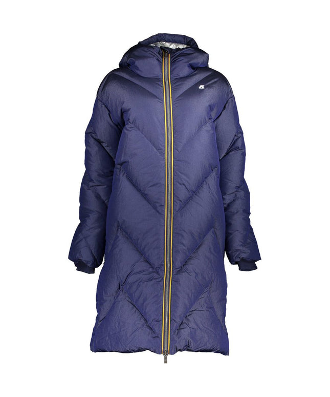 K-WAY Blue Polyamide Jackets & Coat