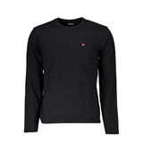 Napapijri Napapijri Black Cotton T-Shirt (Italian Size MEN: XXL, nan: nan, nan: nan)