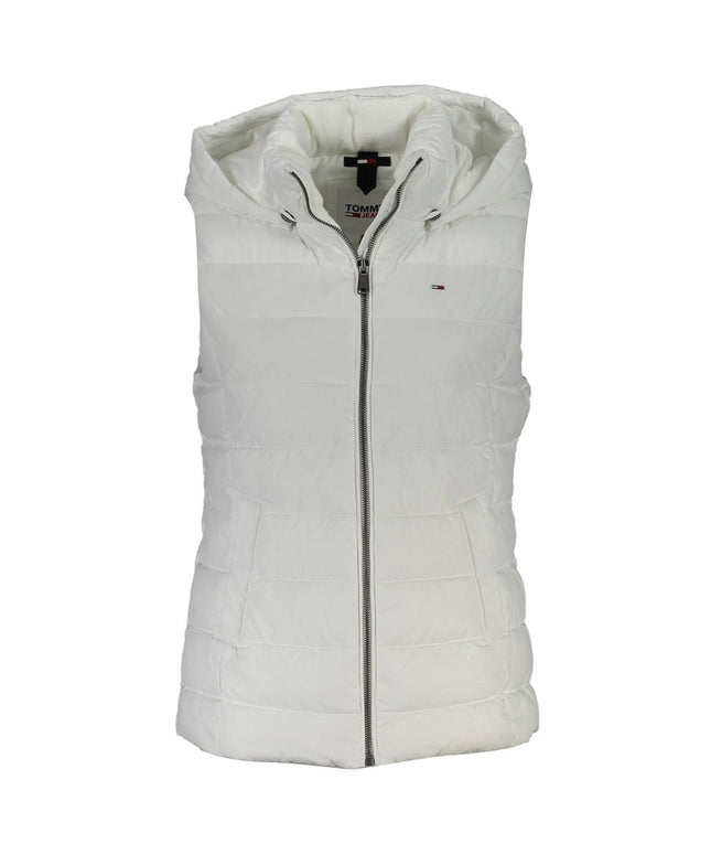 Tommy Hilfiger White Polyester Women Jacket