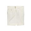 Patrizia Pepe White Cotton Skirt
