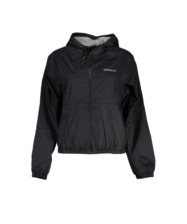 Napapijri Black Polyester Jackets & Coat