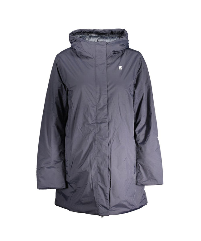 K-WAY Blue Polyamide Jackets & Coat