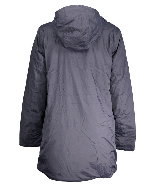 K-WAY Blue Polyamide Jackets & Coat