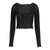 Guess Jeans Black Viscose Women Sweater