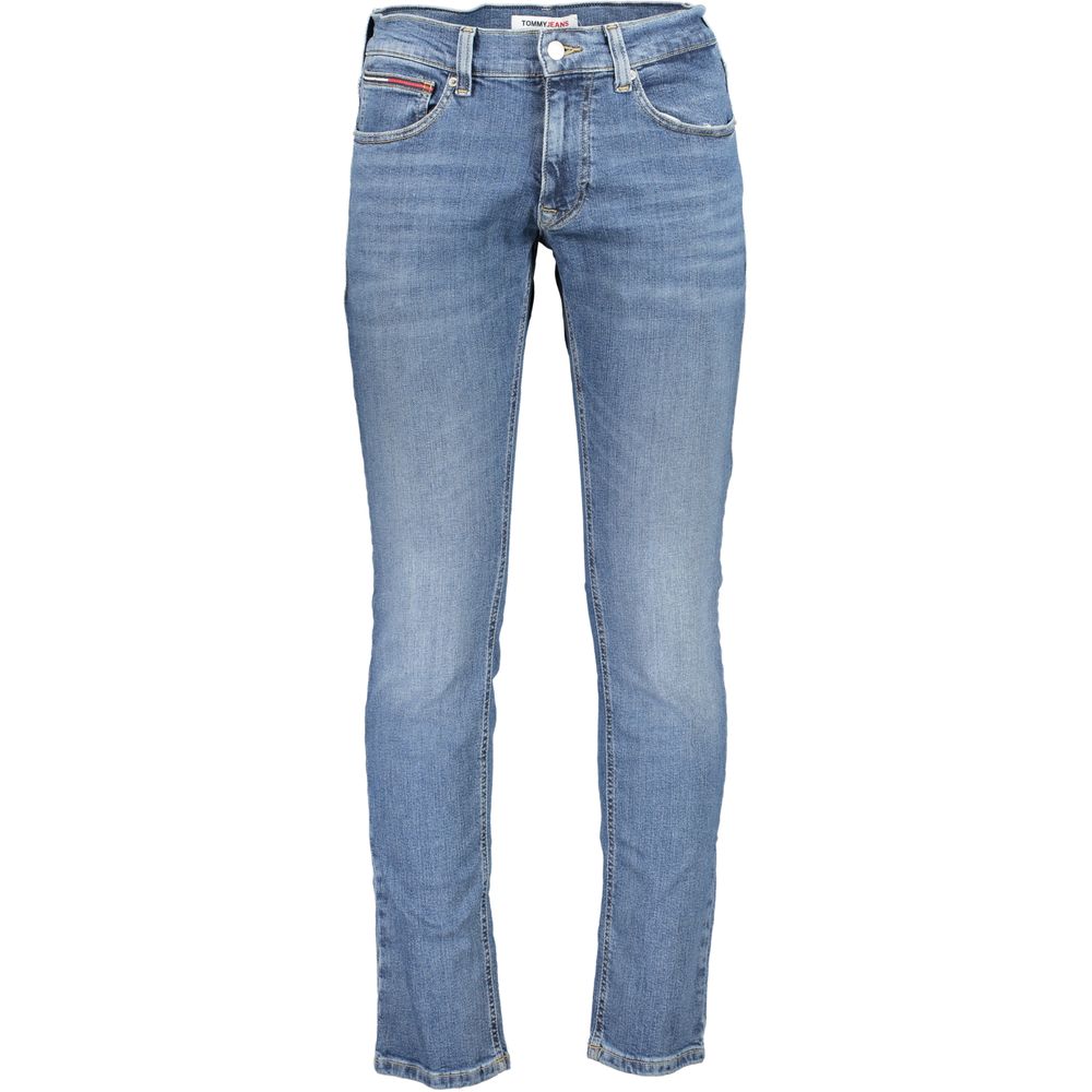 Tommy Hilfiger Blue Cotton Men's Slim Jeans
