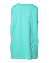 Dolce & Gabbana Green Sleeveless Logo Round Neck T-shirt