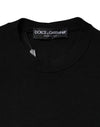Dolce & Gabbana Black Long Sleeves Bodycon Sheath Dress