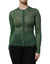 Dolce & Gabbana Green Polyester Long Sleeves Cardigan Sweater