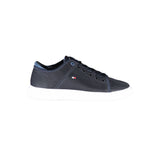 Tommy Hilfiger Tommy Hilfiger Blue Recycled Polyester Men Sneaker (Shoe Size Men: EU40/US7, nan: nan, nan: nan)